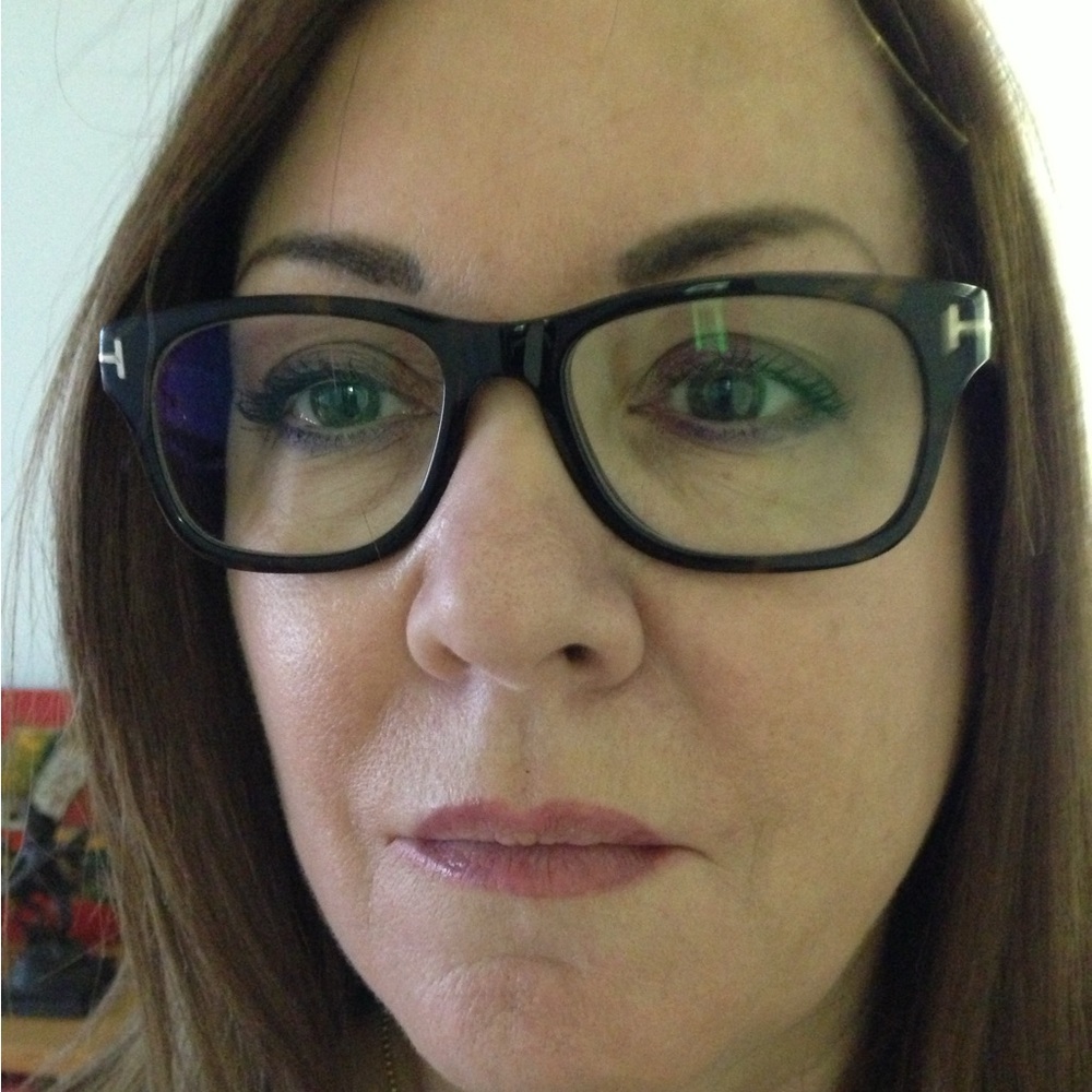 Tom Ford Black Glasses.  I have an obsession with fashion eyewear.  Fabulous!